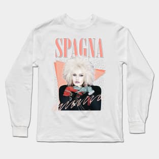 Spagna / 80s Retro Fan Art Design Long Sleeve T-Shirt